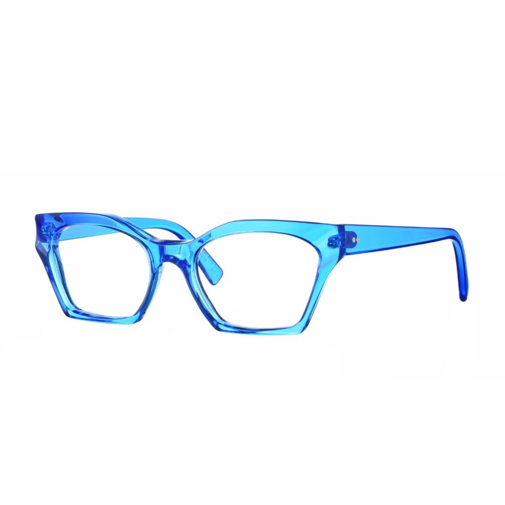 Jane Jane Geometric Eyeglasses With Translucent Finish