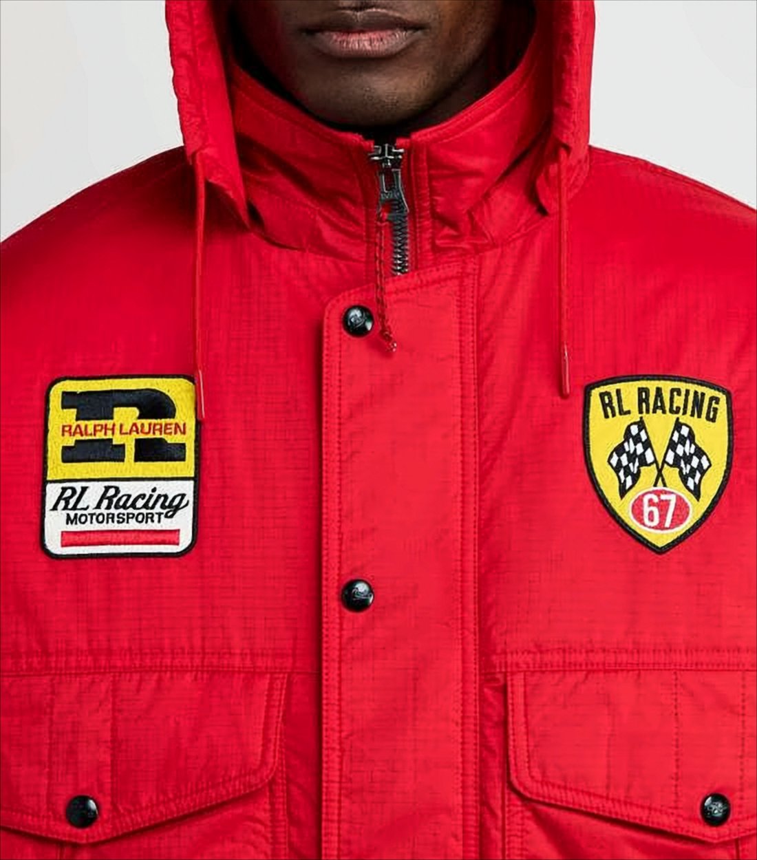Vibrant Red Short Padded Jacket