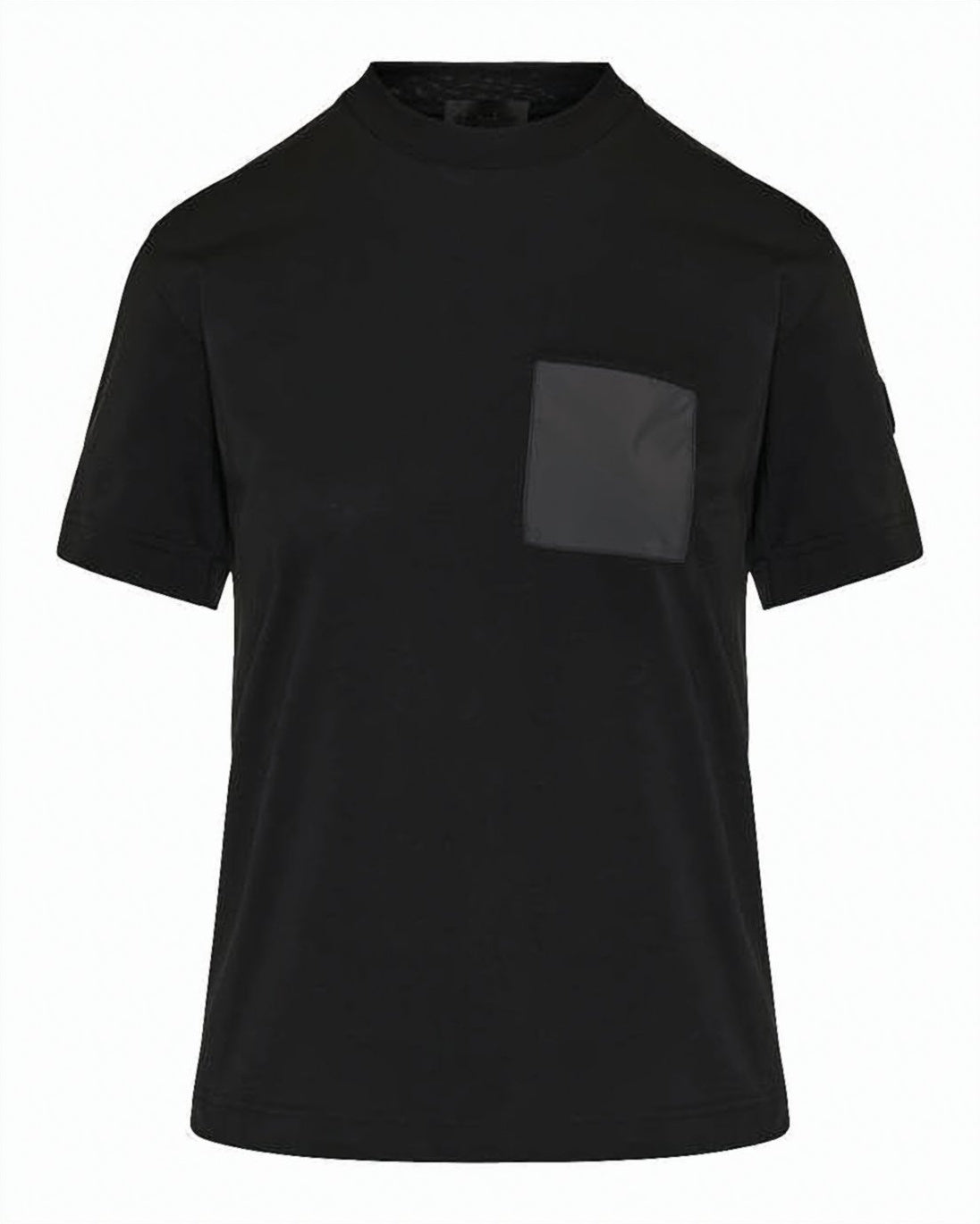 Short-Sleeved Crew Neck T-Shirt With Patch Pocket