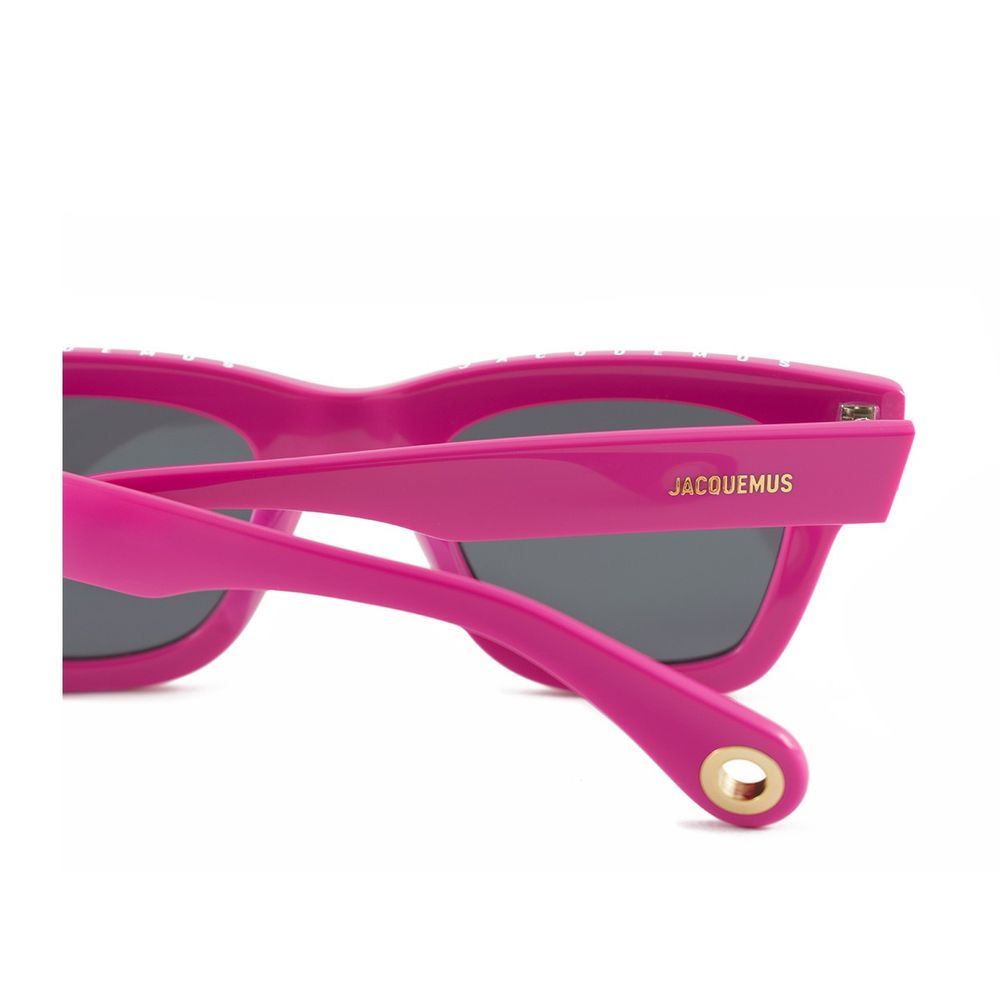 Nocio Pink Glasses Square Fuchsia Acetate Sunglasses