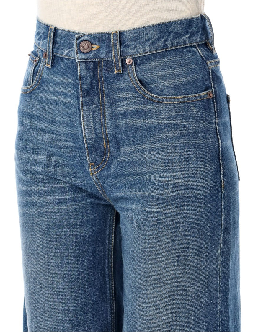 High-Rise Flare Denim Pant