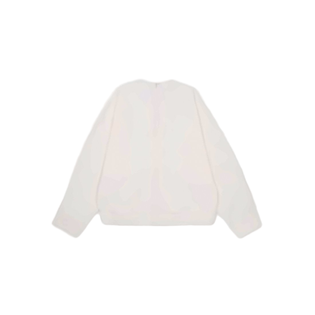 Long-Sleeved Minimalist Shirt with Cropped Hem