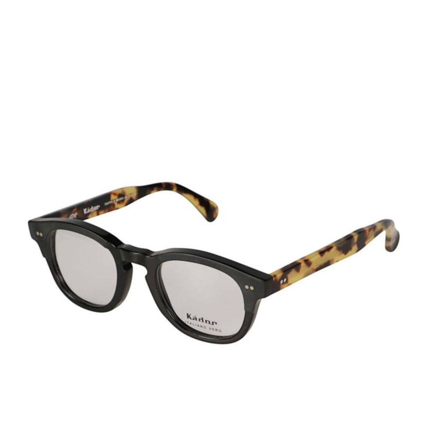 Boston/N Square Frame Sunglasses with Glossy Black Front