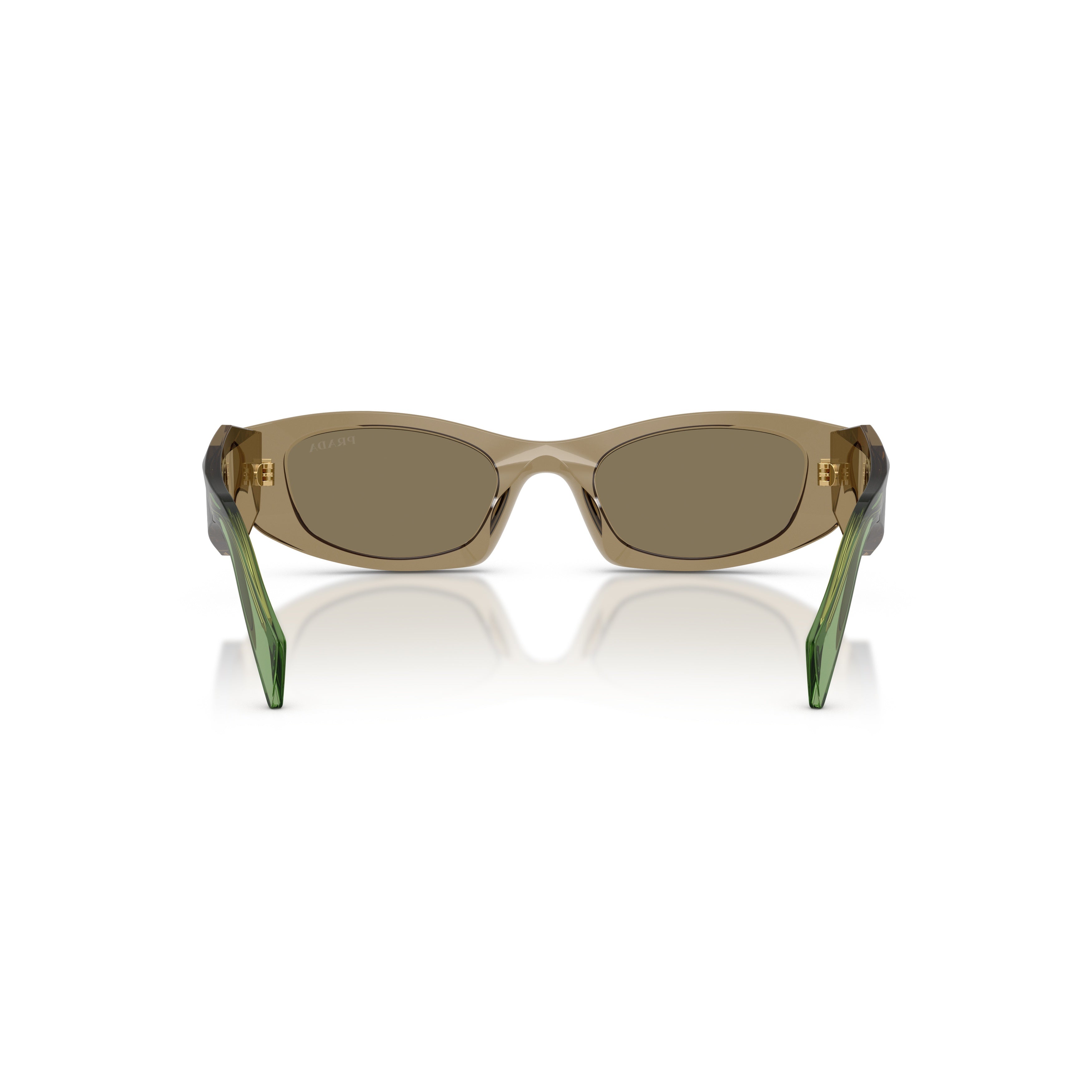 0pr B16s Translucent Acetate Rectangular Sunglasses
