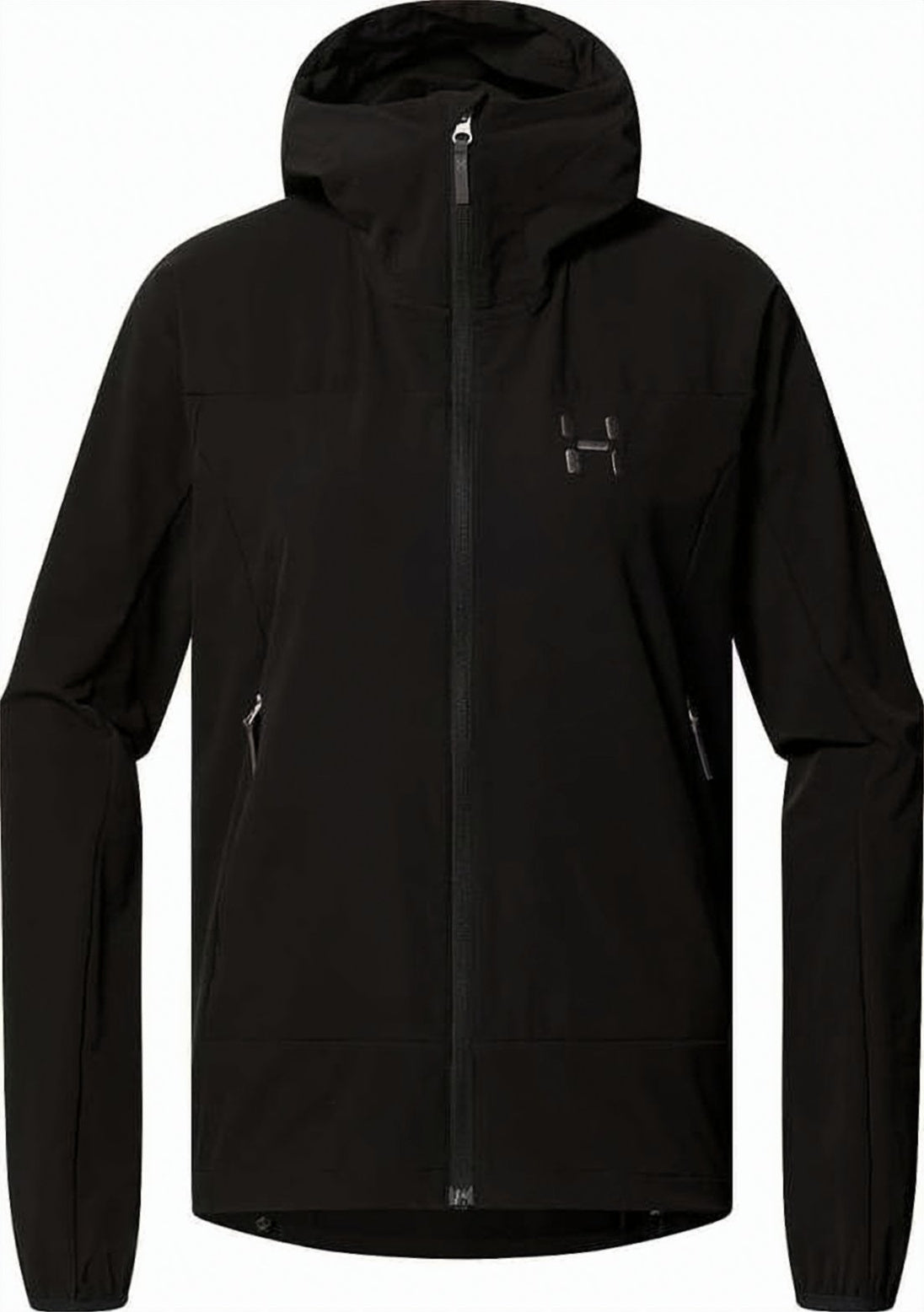 Clean-Design Jacket With Zipper Closure And Hood