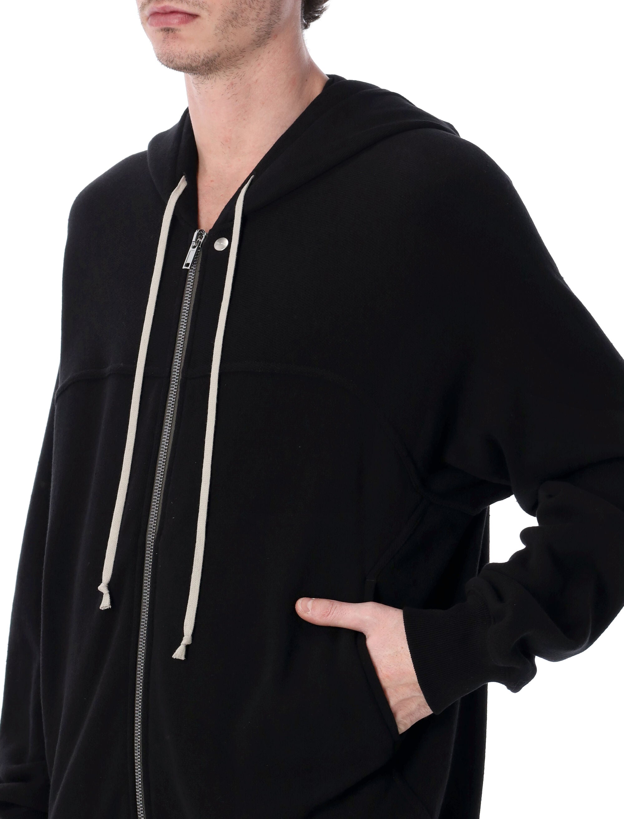 Zipped Windbreaker Hoodie