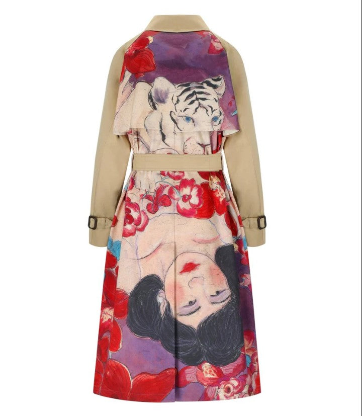Ninfa Cotton Gabardine Trench Coat