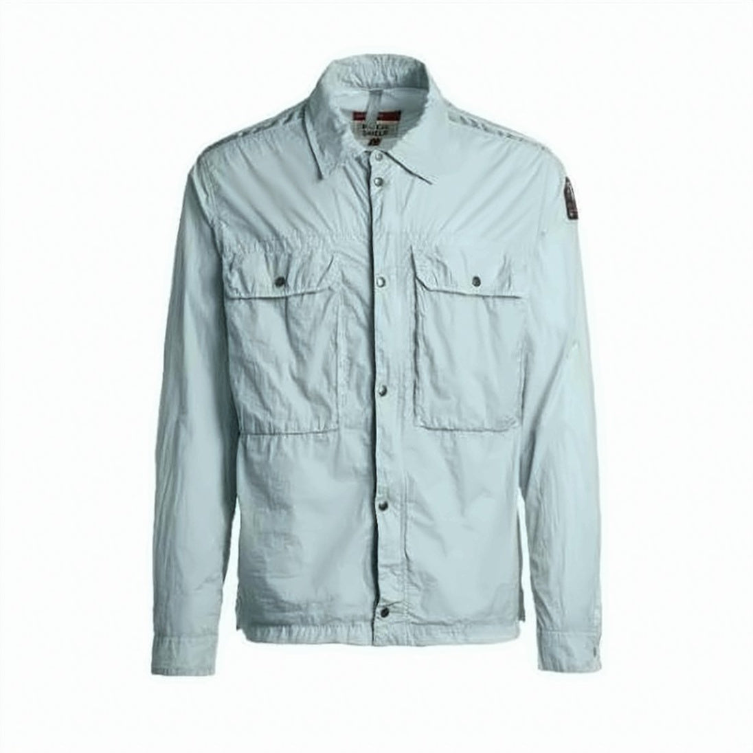 Lightweight Button-Up Jacket with Classic Collar
