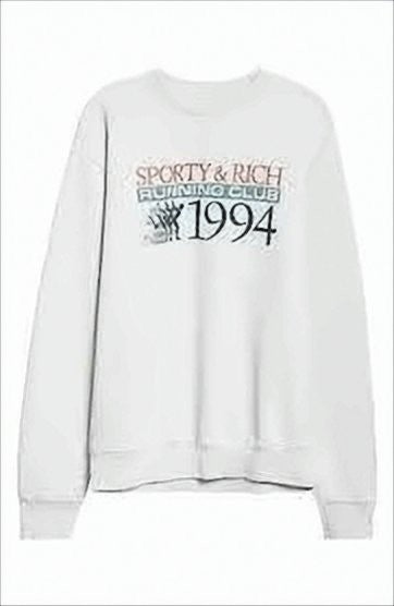 Relaxed Fit Long-Sleeve Graphic Sweatshirt