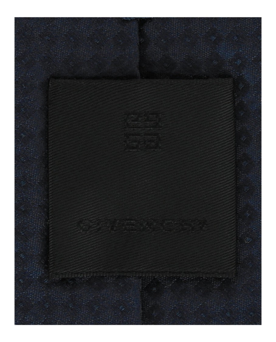 Micro Design Silk Tie
