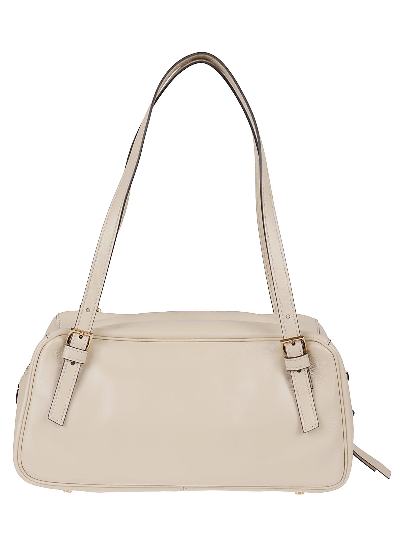 Rectangular Handbag In Smooth Lambskin Leather