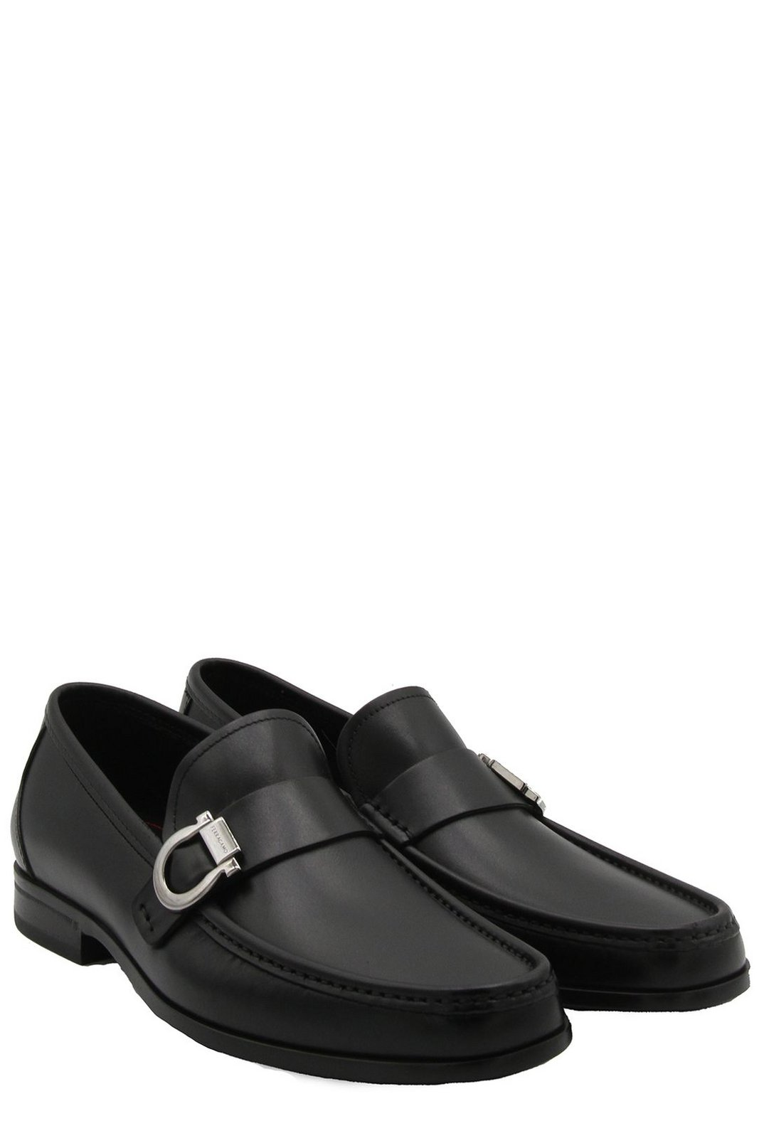 Sleek Cowhide Leather Loafers