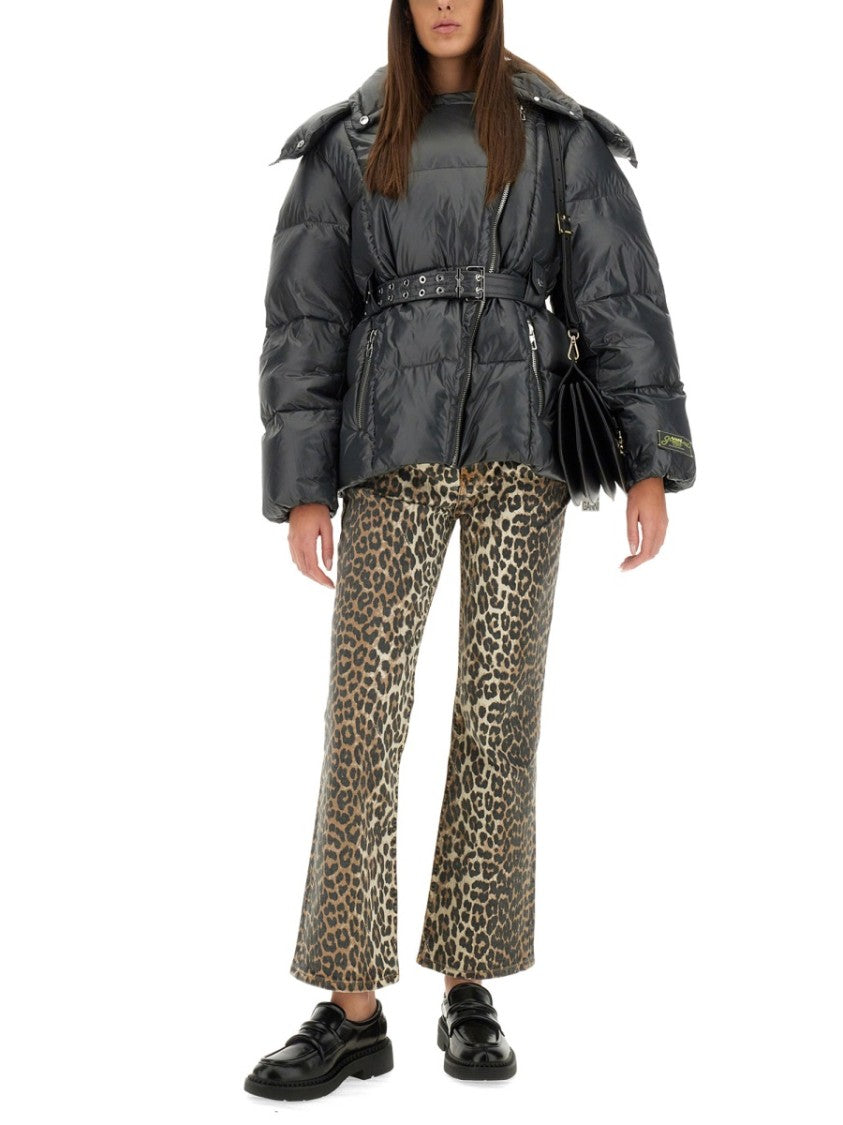 Nylon Puffy Jacket