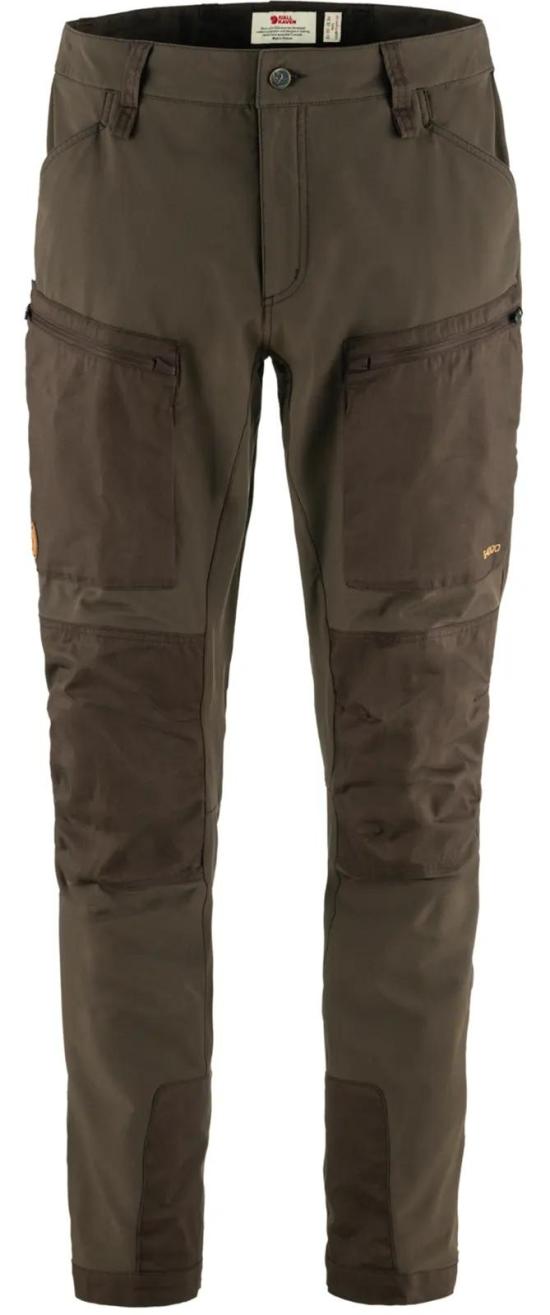 Rugged Cropped Pants with Reinforced Knee Patches