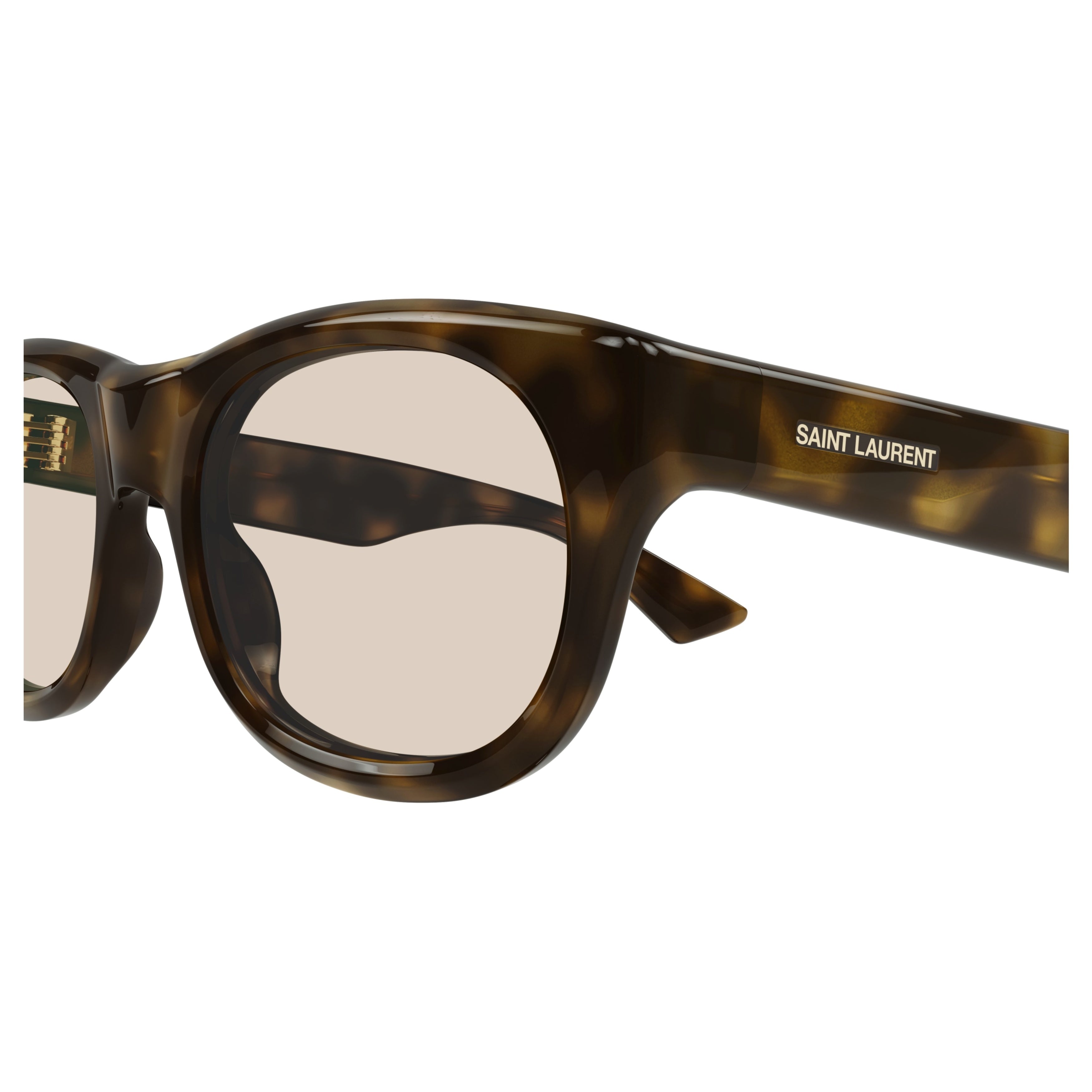 Bold Rectangular Tortoiseshell Sunglasses with Glossy Finish