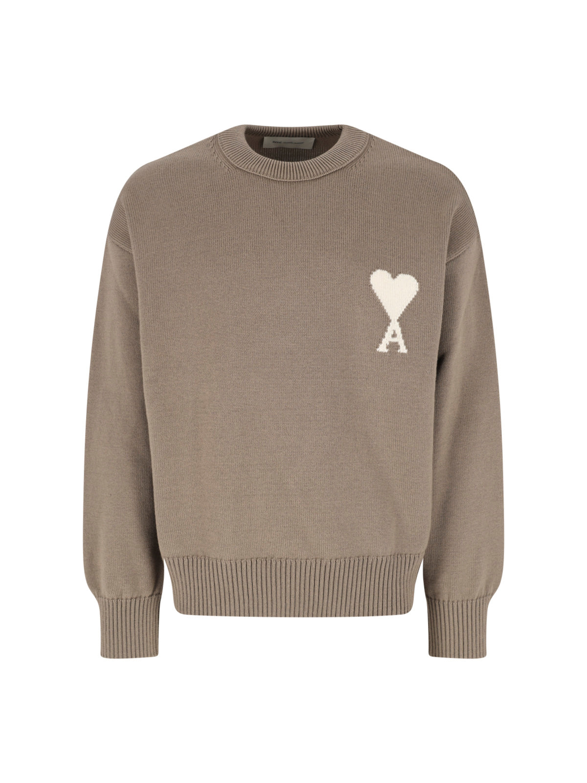 Beige Ami De Coeur Cotton Sweater