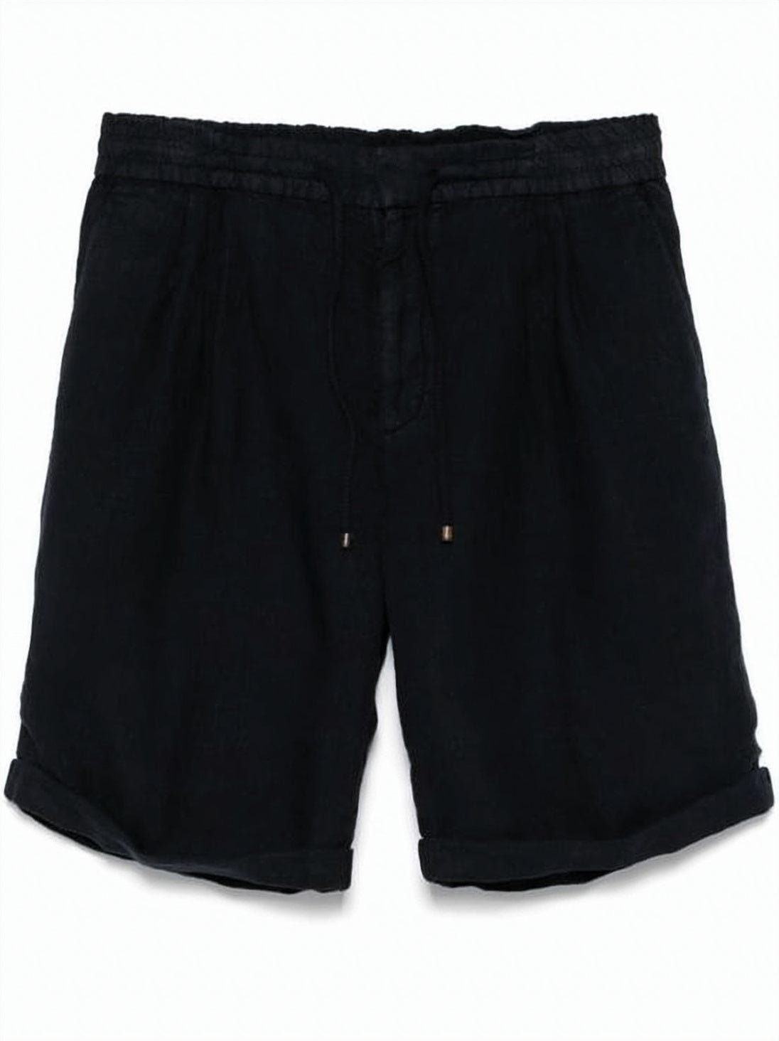 Relaxed Fit Linen Shorts