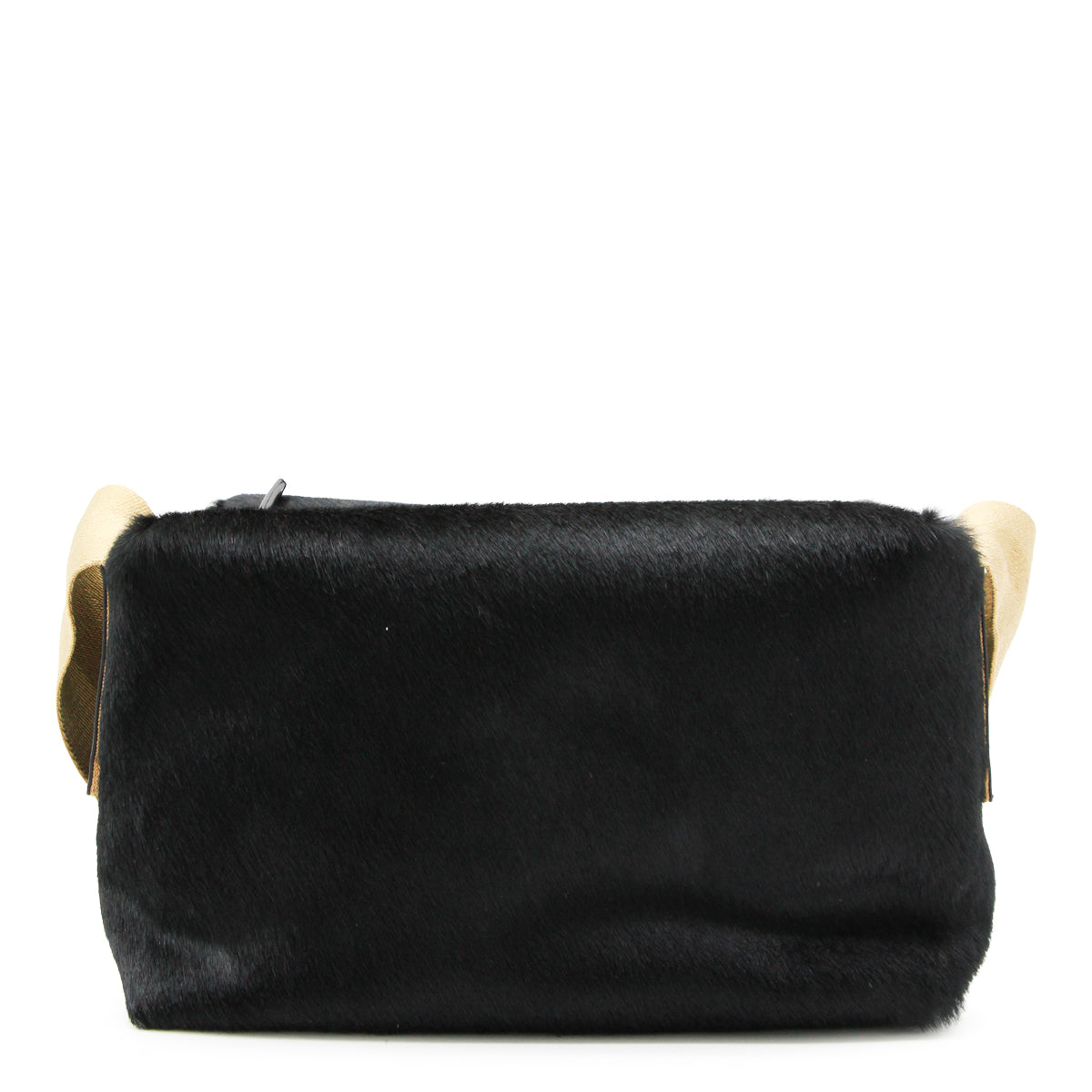 Black Leather Shoulder Bag