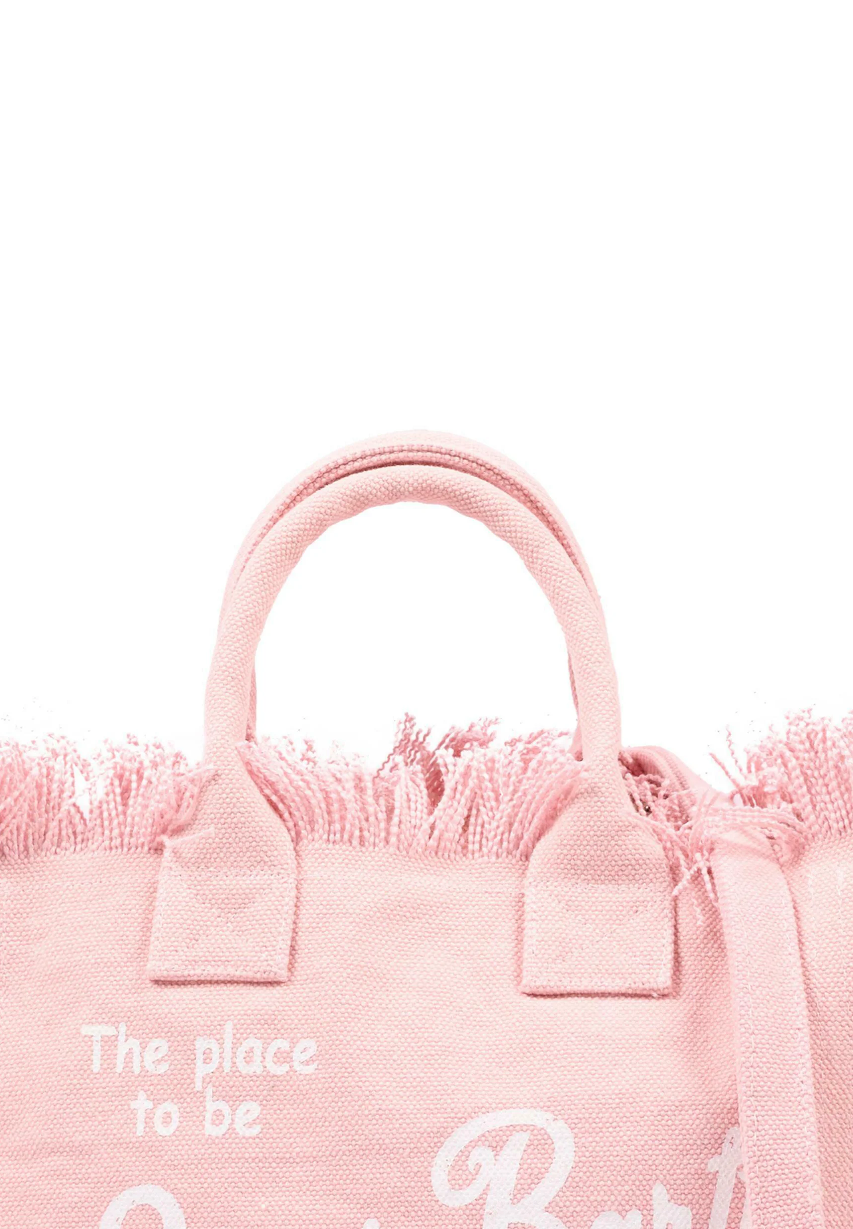 Pink Colette Cotton Handbag