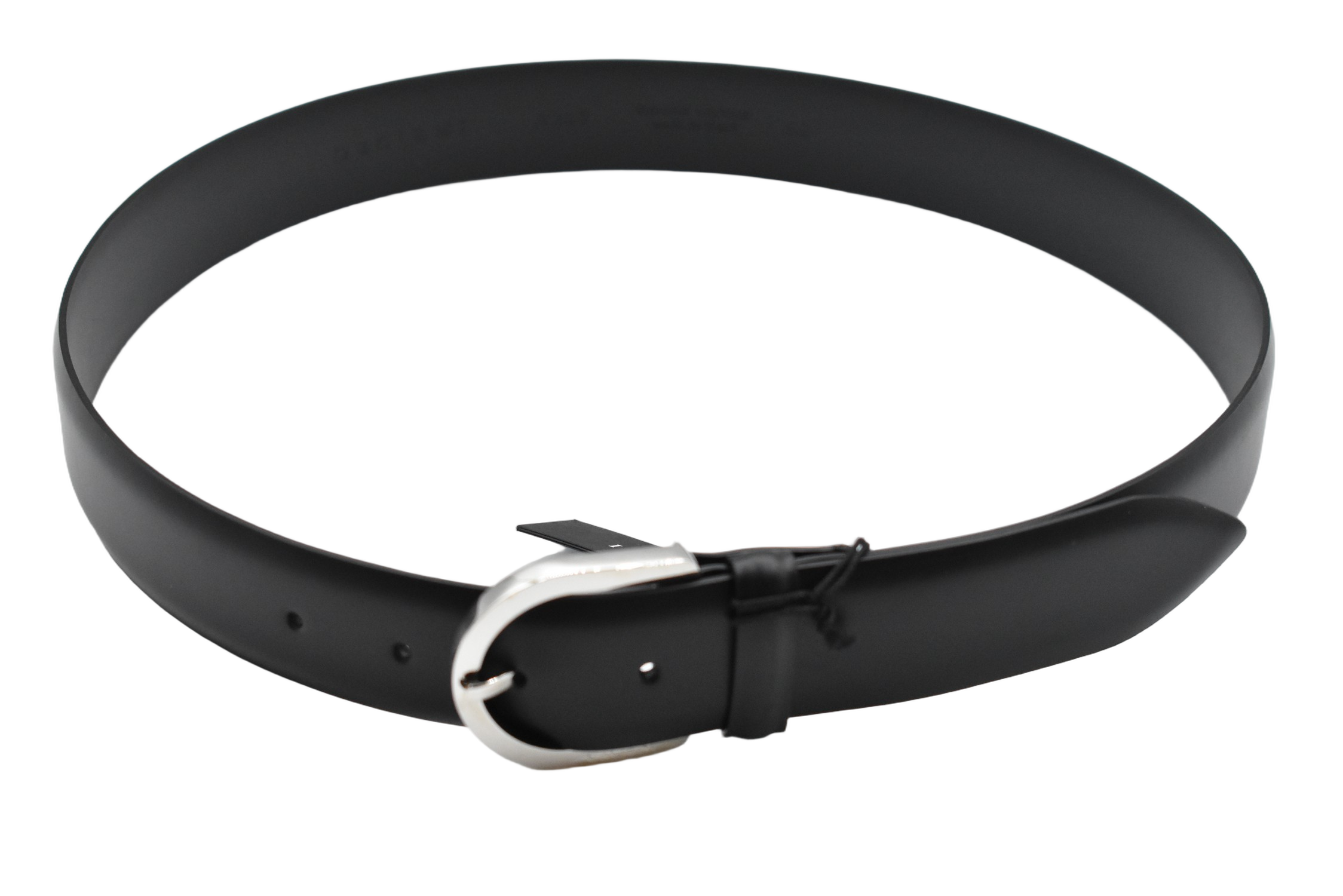 Polished Black Accessory Belt