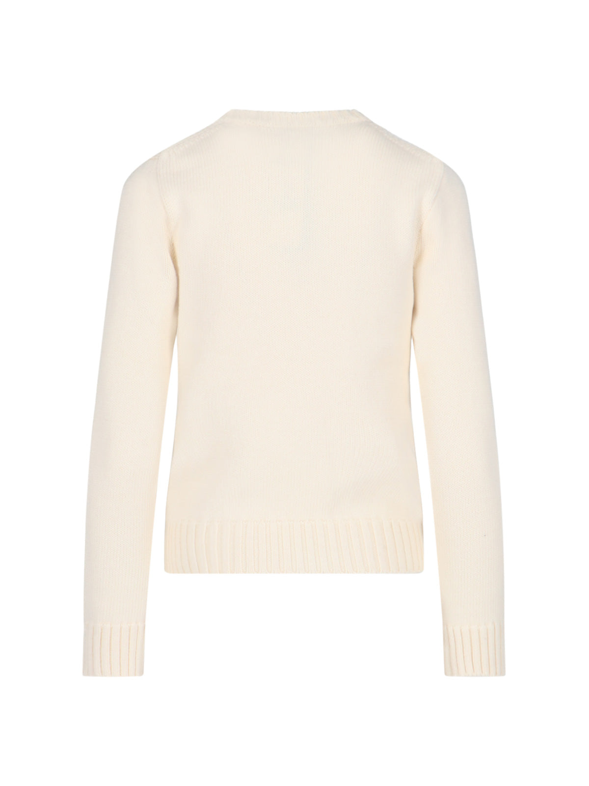 "American Flag" Sweater – Cream