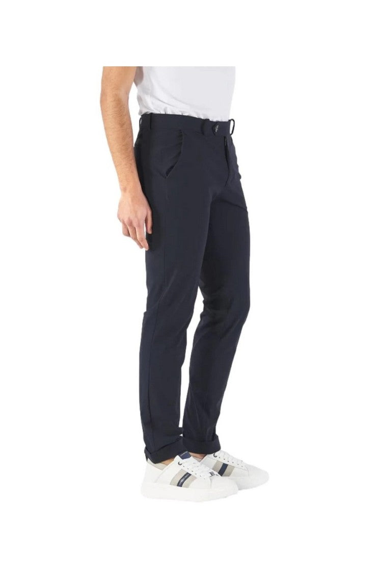 Tailored Black Trousers With Classic Waistband
