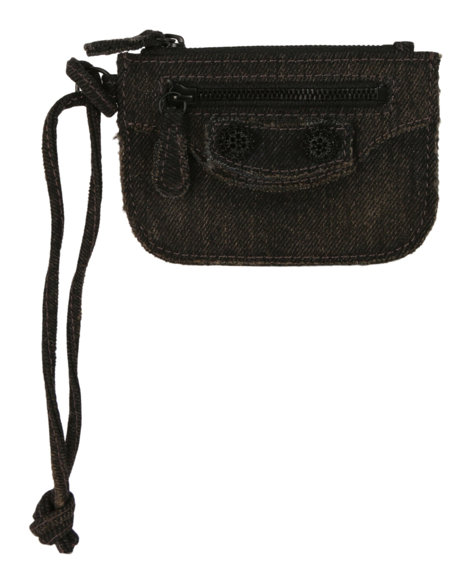Le Cagole Washed Denim Coin Purse
