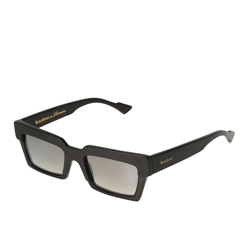 Smart Bold Rectangular Sunglasses with Glossy Finish
