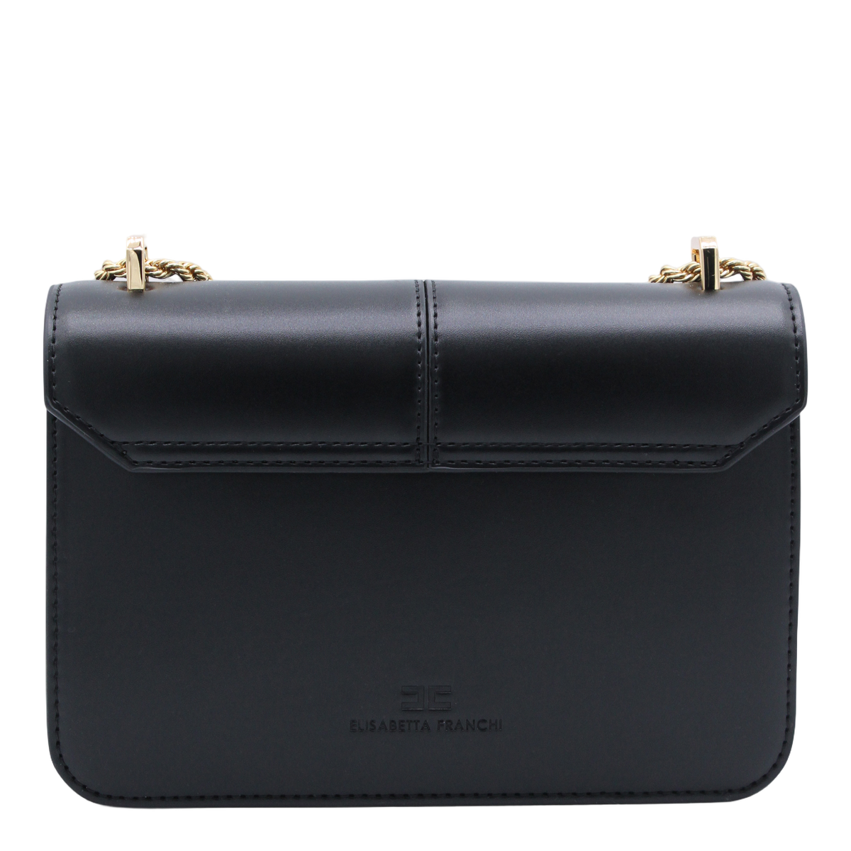 Structured Black Bag with Minimalist Design