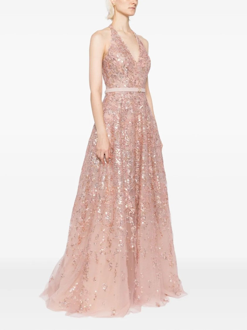 Embroidered Long Dress