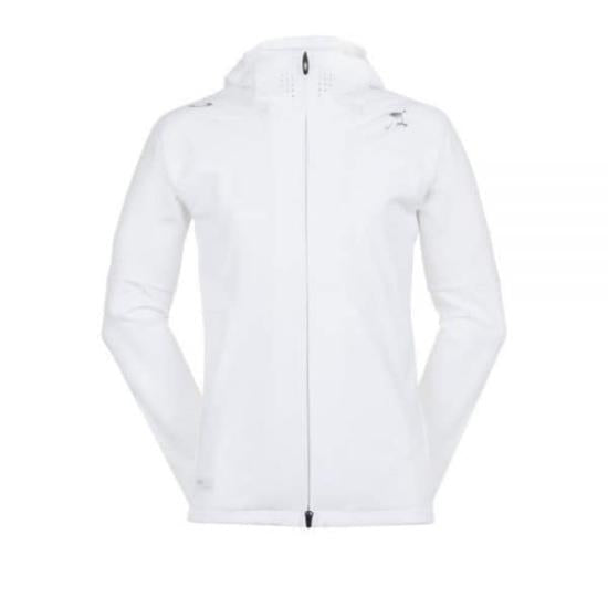 Minimalist Full-Zip Jacket with Fitted Hood