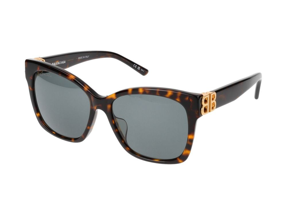 Sunglasses Balenciaga BB0102SA 002 havana gold green 57/16/145