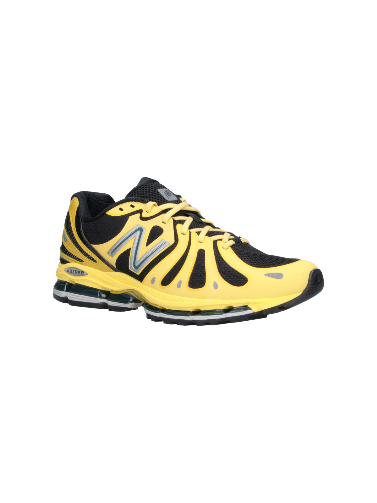 Yellow 1890 Fabric Mesh Cushion Sneakers
