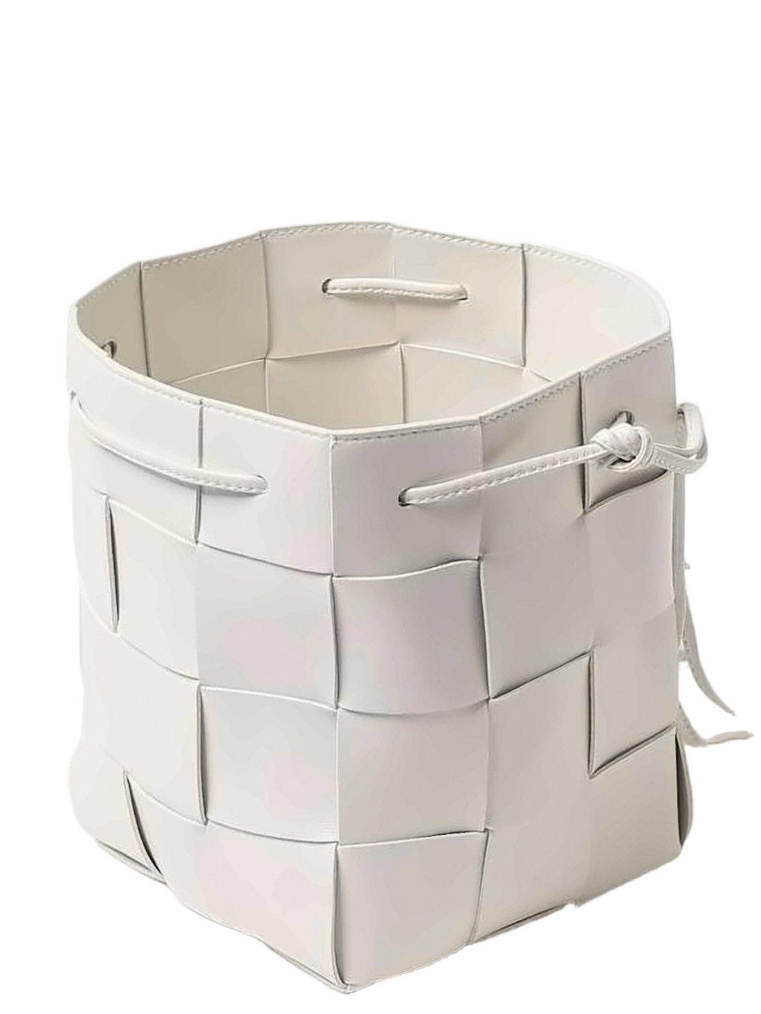 Woven Leather Shoulder Bag