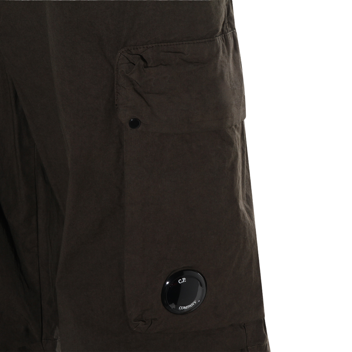 Straight-Leg Cargo Trousers with Flap Pocket