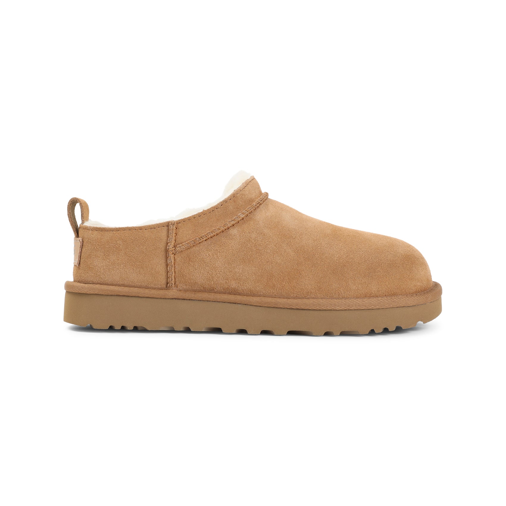 Soft Suede Slip-On Shoes with Plush Shearling Lining