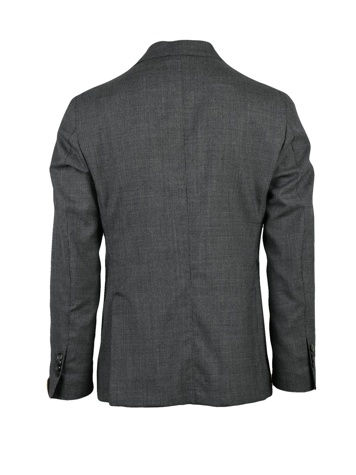 Grey Wool Rounded Jacket
