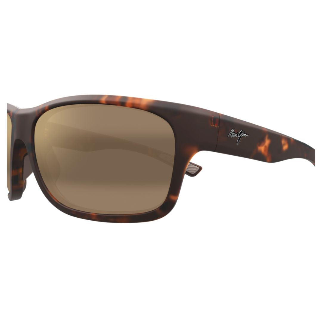 Ano Nui Rectangular Tortoiseshell Sunglasses with Brown-Tinted Lenses