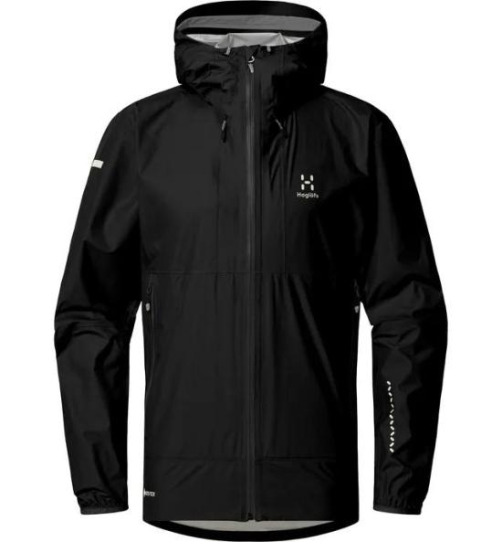 Minimalist Black Padded Jacket With Hood And Functional Design