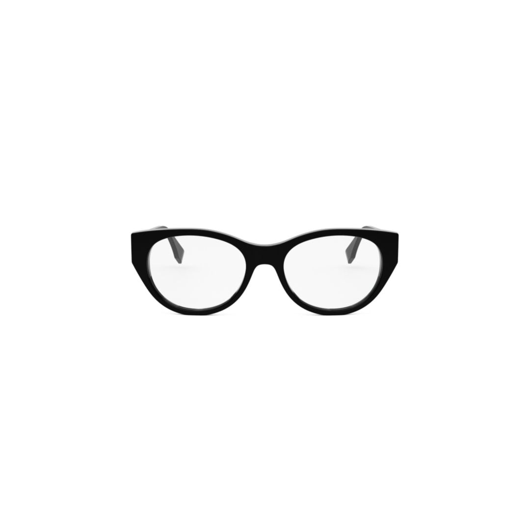 Fe50099i Cat-Eye Sunglasses with Gold-Tone Accents