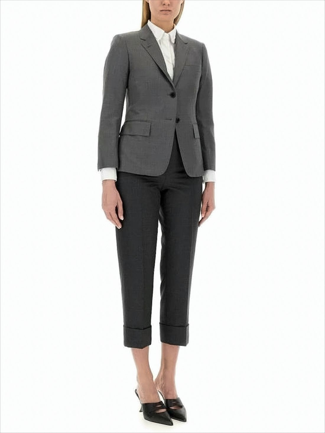 Tailored Single-Breasted Blazer