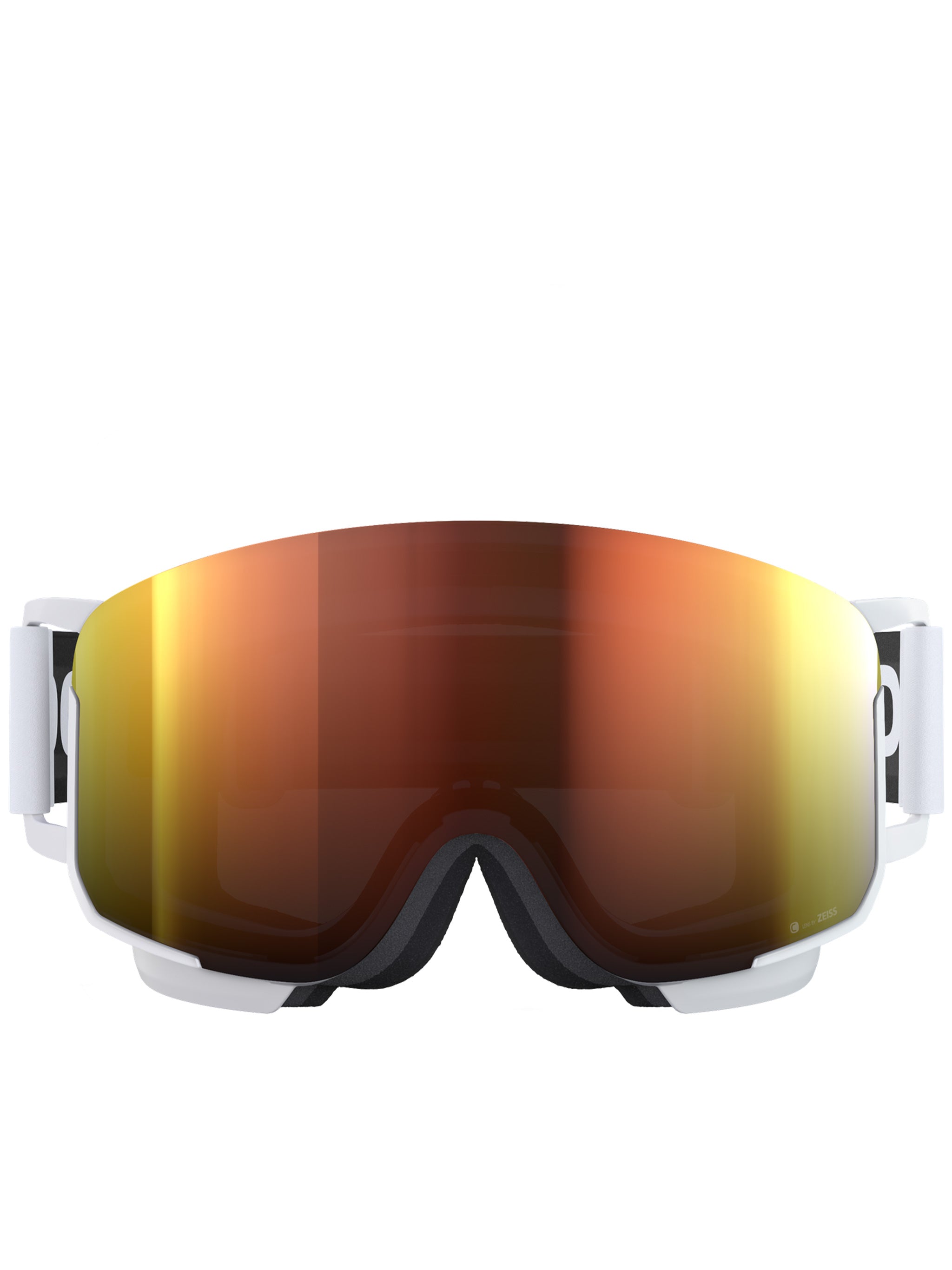 White Nexal Wraparound Reflective Ski Goggle