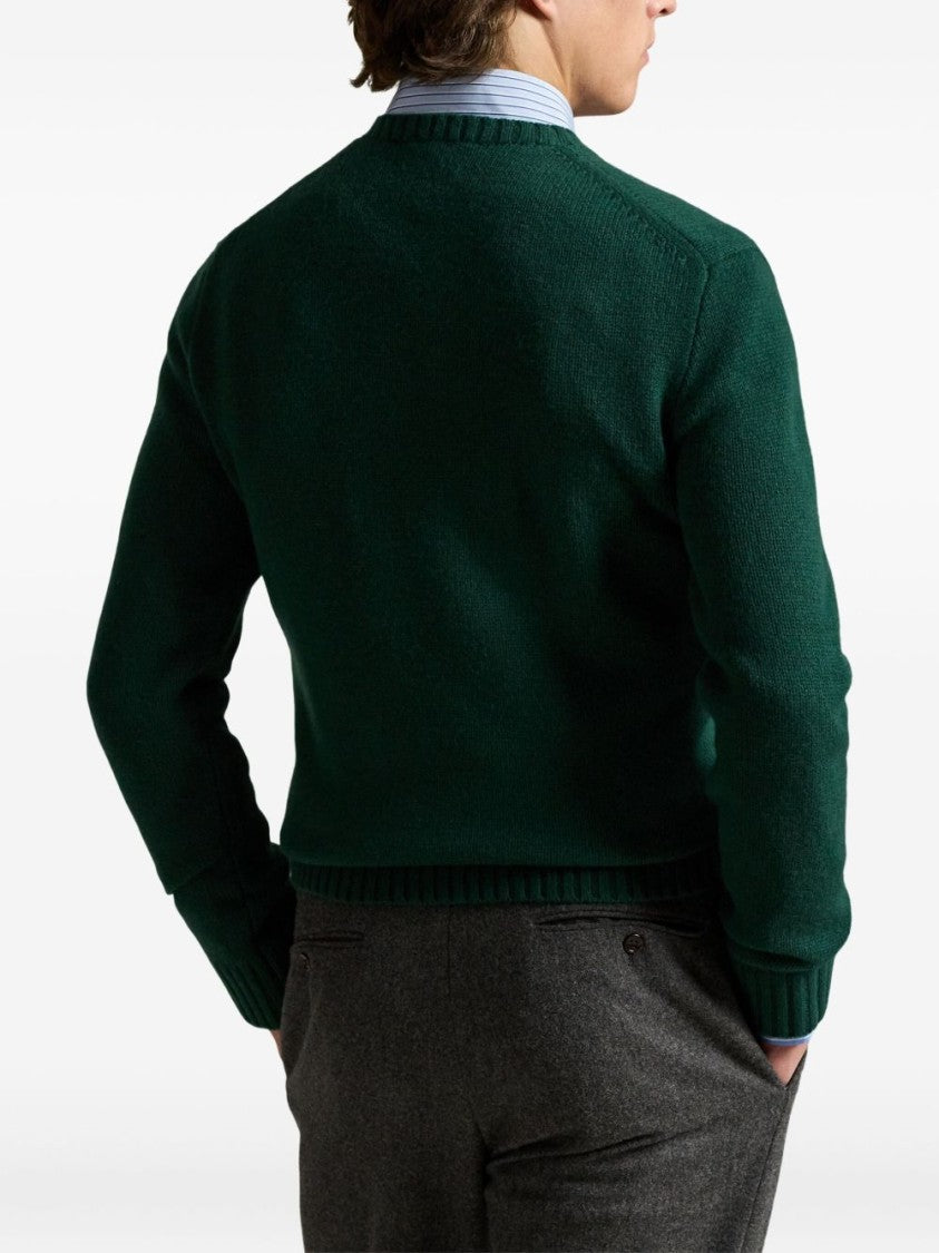Dark Green Wool Sweater