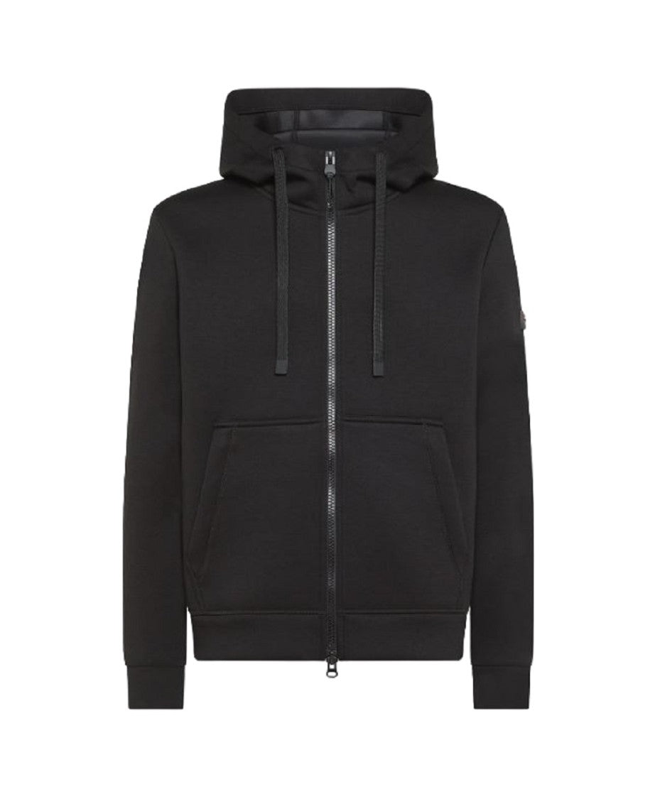 Zip-Up Sweatshirt With High-Quality Material Blend And Iconic Branding