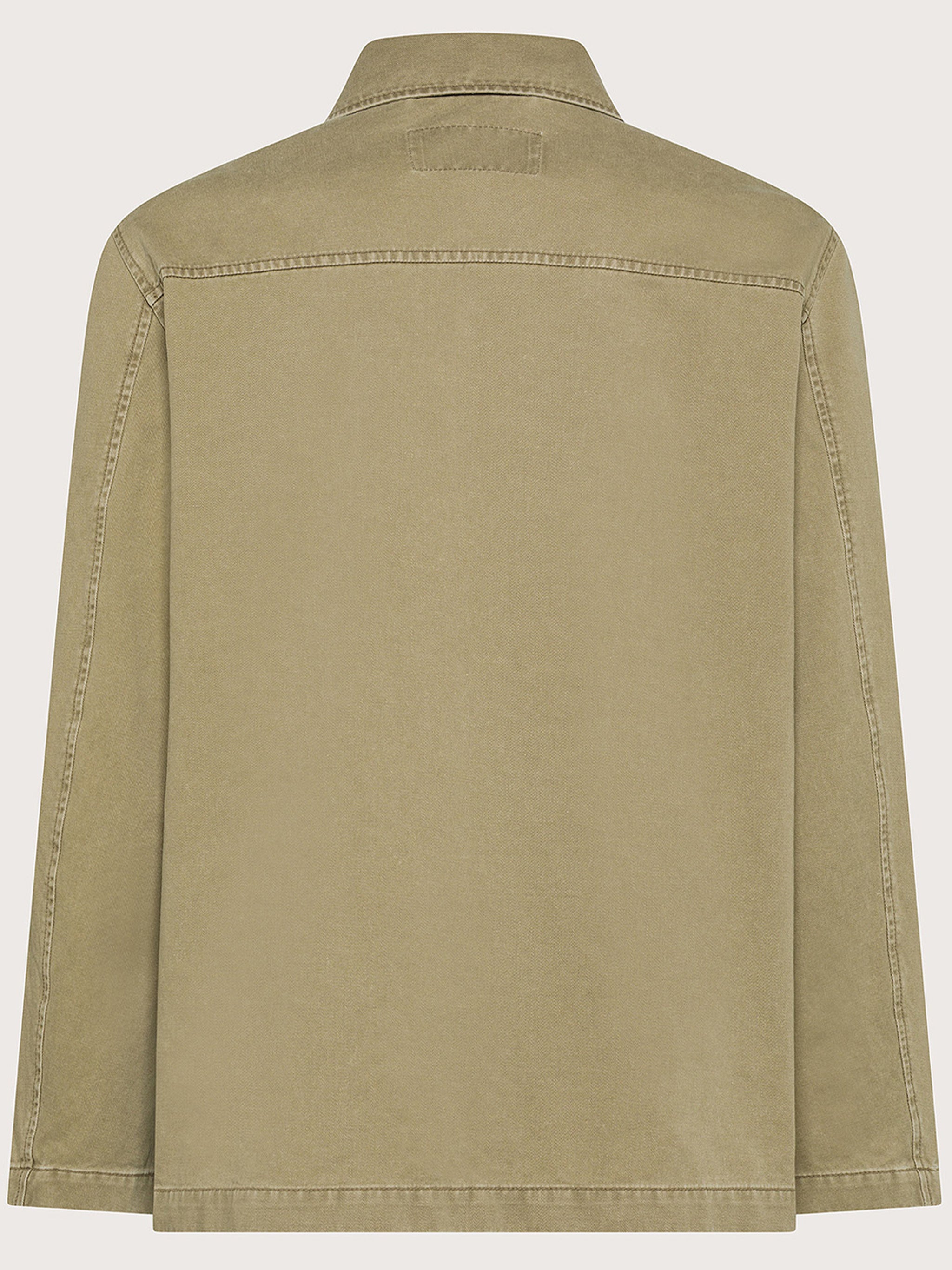 Brown Straight-Cut Casual Brown Jackets