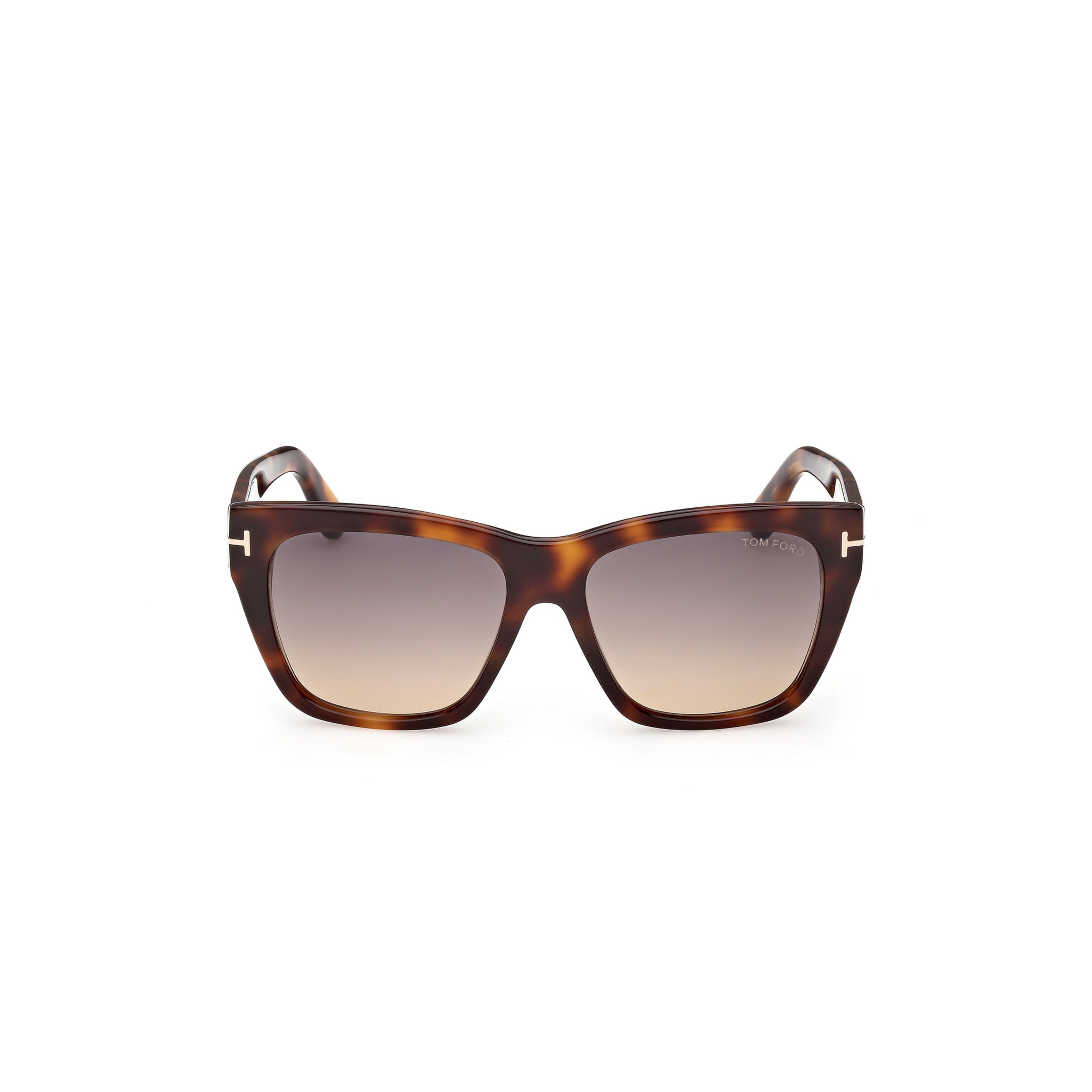 Ft1343 Bold Tortoiseshell Square Frame Sunglasses