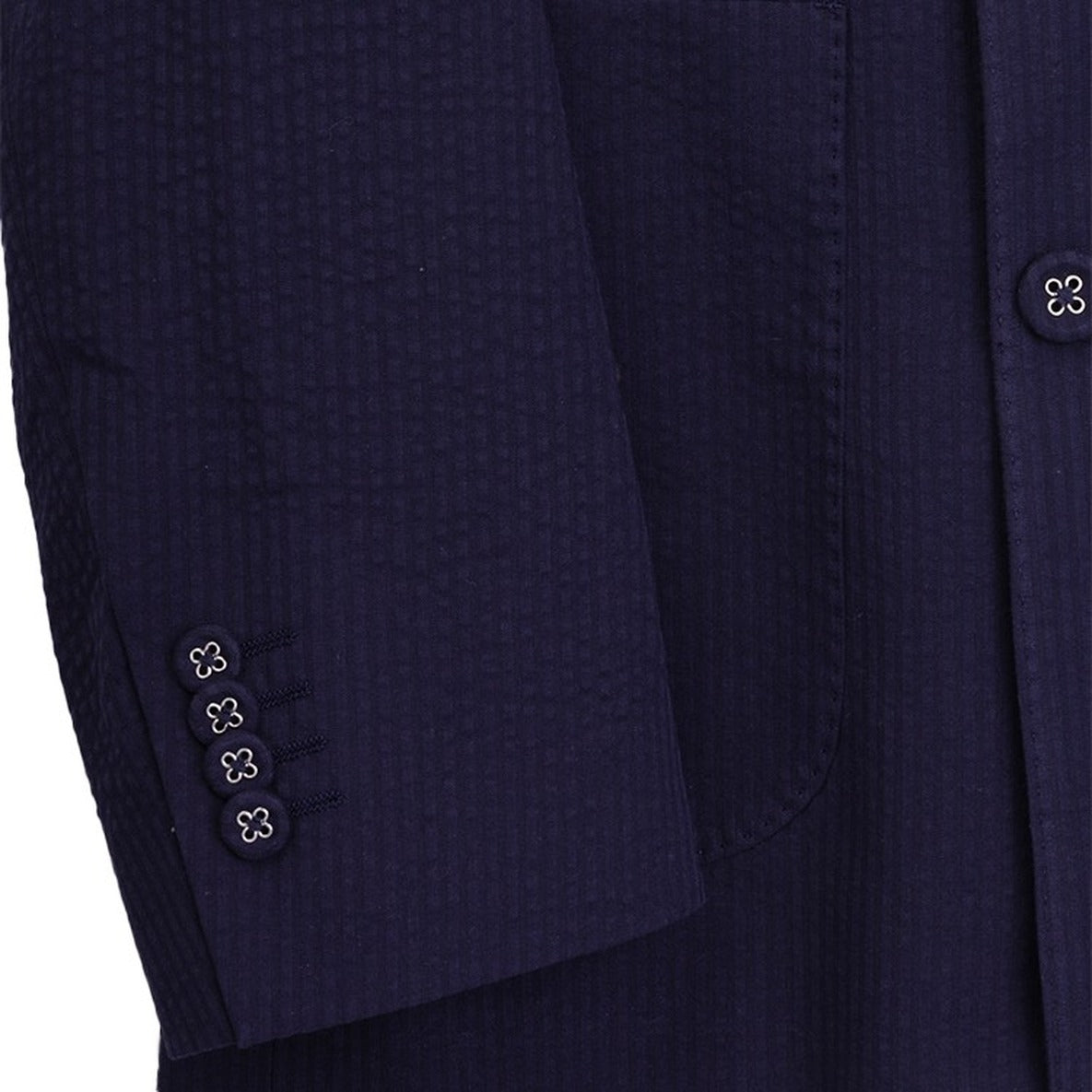 Double-Breasted Jacket With Notch Lapels
