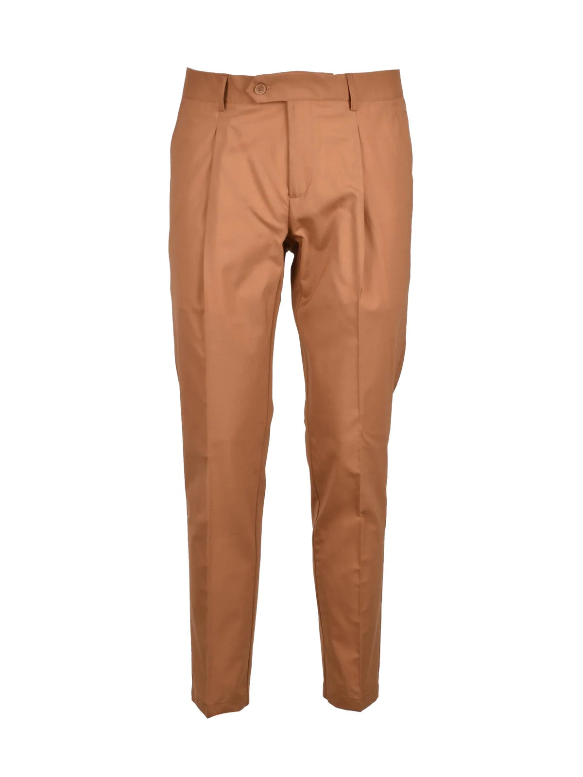 Gold Virgin Wool Polyester Elastane Men Suit