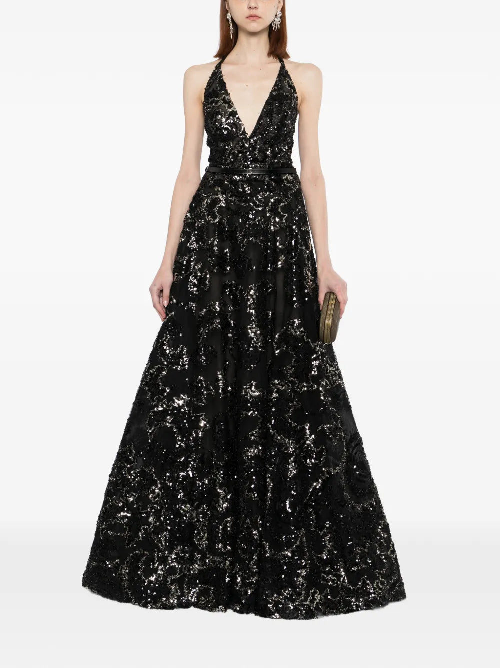 Embroidered Long Dress