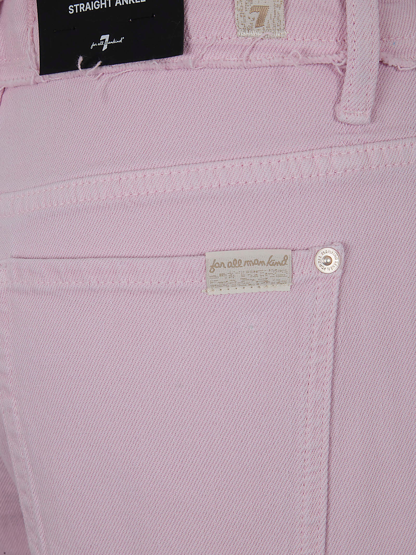 Pink and Purple Flared Jeans